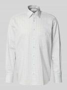 Comfort fit zakelijk overhemd van katoen met kentkraag