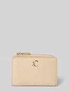 Portemonnee met labeldetail