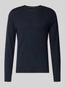 Gebreide pullover met ronde hals