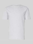 T-shirt met labelprint