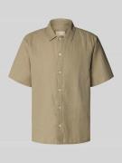 Regular fit vrijetijdsoverhemd van puur katoen