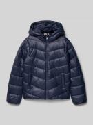 Regular fit gewatteerd jack met capuchon, model 'KAJSA'