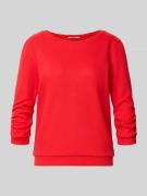 Regular fit 3/4-shirt van katoenmix