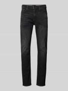 Slim fit jeans van katoenmix, model 'DELAWARE BO S.ELECTION'