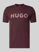 Regular fit T-shirt van puur katoen, model 'DULIVIO'