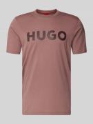 Regular fit T-shirt van puur katoen, model 'DULIVIO'