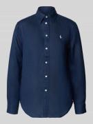 Overhemdblouse van zuiver linnen