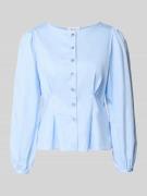 Getailleerde blouse met ronde hals