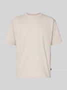 Regular fit T-shirt van katoenmix, model 'TEETIM'