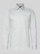 Slim fit zakelijk overhemd van katoenmix, model 'HANK'