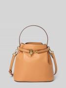 Bucket bag van echt runderleer