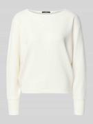 Gebreide pullover met boothals, model 'UTIBBY'