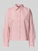 Overhemdblouse met knoopsluiting, model 'Foho'