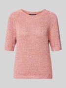 Gebreide pullover met ronde hals