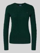 Gebreide pullover met kasjmier, model 'KIMBERLY'