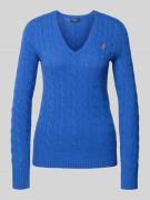 Gebreide pullover met kasjmier, model 'KIMBERLY'