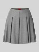 Regular fit minirok van flanel, model 'RADINA'