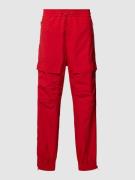 Stoffen broek met opgestikte zakken, model 'Ganno'