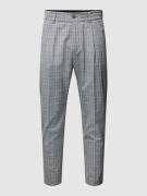 Stoffen broek met ruitmotief, model 'CHASY'