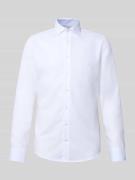 Regular fit zakelijk overhemd met kentkraag, model 'New'