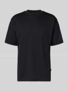 Regular fit T-shirt van katoenmix, model 'TEETIM'