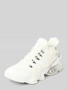 Sneakers met vetersluiting