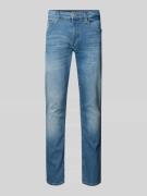 Slim fit jeans van katoenmix, model 'SCANTON SLIM'