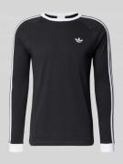 Shirt met lange mouwen en ribboorden