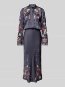 Maxi-jurk met strikdetail