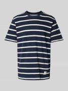 T-shirt met labelpatch, model 'Alessandro'