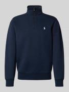 Regular fit schipperstrui van katoenmix, model 'Double'