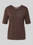 Gebreide pullover met 1/2-mouwen