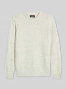 Regular fit gebreide pullover van wolmix