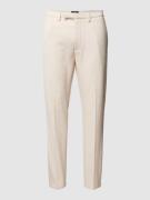 Regular fit pantalon met paspelzakken, model 'Beppe'