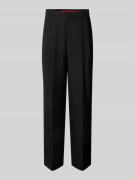 Regular fit pantalon van wolmix, model 'FEDIX251'