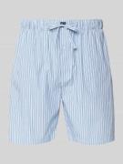 Regular fit pyjamabroek van pure scheerwol