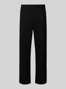 Loose fit pantalon met viscose, model 'LIAM'