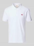 Poloshirt met labeldetail