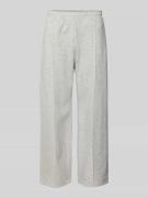 Sweatbroek met bies en varsiety-emblemen