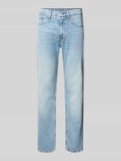 Straight fit jeans in 5-pocketmodel