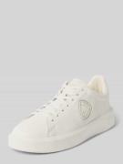 Sneakers met labeldetail, model 'BUCK'