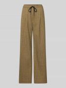 Stoffen broek met elastische band, model 'chicca'