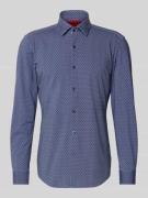 Slim fit zakelijk overhemd met kentkraag, model 'KENNO'