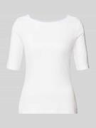 T-shirt met 1/2-mouwen