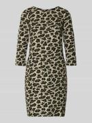 Mini-jurk met dierenprint