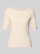 T-shirt met boothals