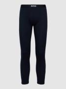 Pyjamabroek met labeldetail, model 'Infinity'