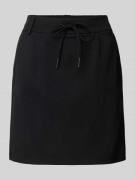 Uitlopende minirok van viscosemix, model 'POPTRASH'