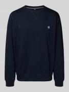 Sweatshirt met labelpatch