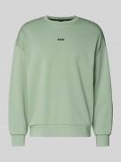 Regular fit sweatshirt van katoenmix, model 'STENSON'
